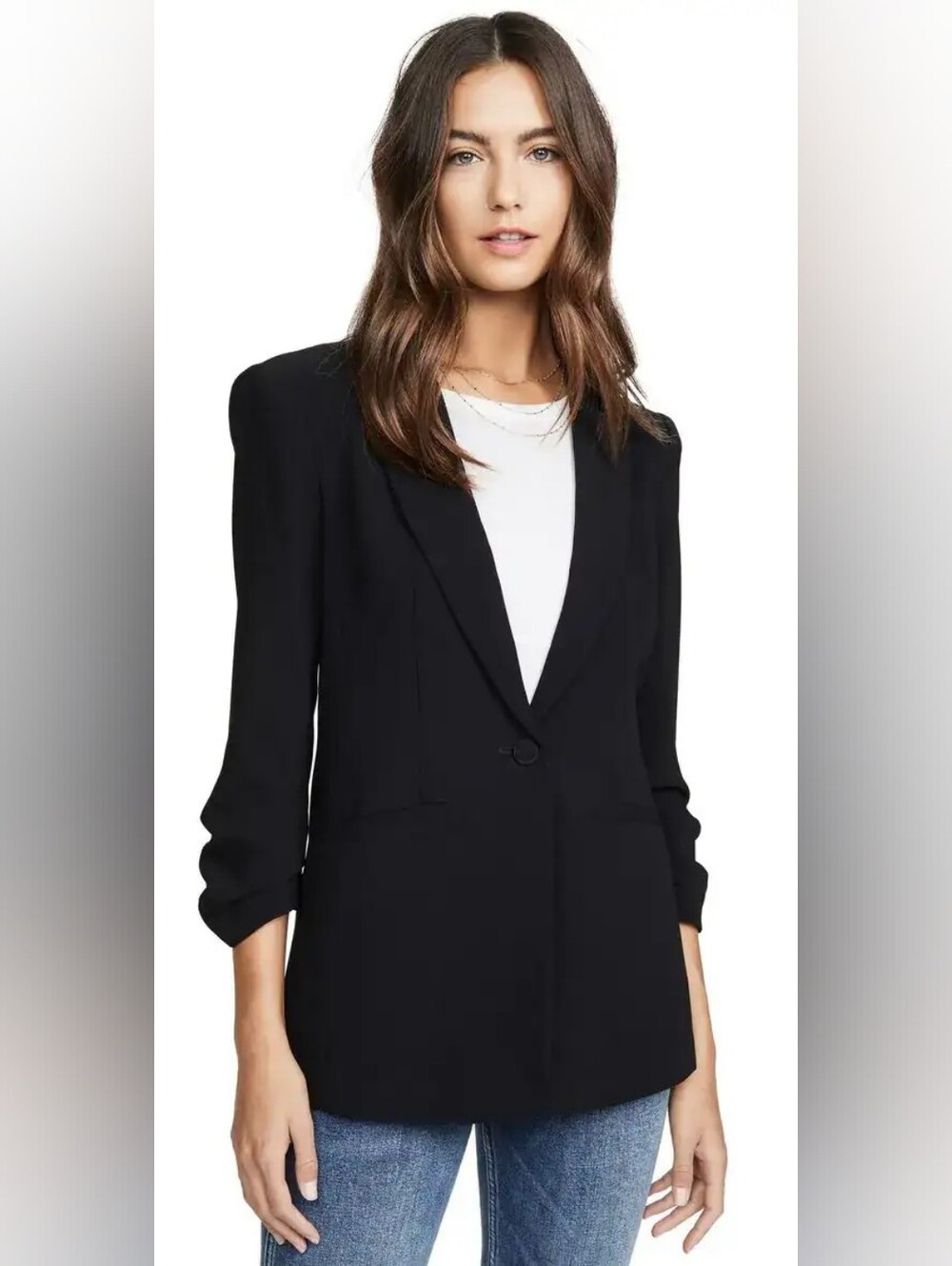 Cinq a Sept Khloe Blazer Black Size 4